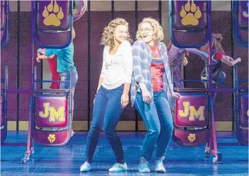  ?? DEEN VAN MEER ?? Isabelle McCalla and Caitlin Kinnunen starred in “The Prom” on Broadway.