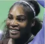  ??  ?? Serena Williams