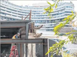  ?? Katherine Frey Washington Post ?? THE WATERGATE HOTEL , which closed eight years ago, is scheduled to reopen this summer after a $125-million renovation.