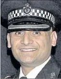  ??  ?? Brother... police chief Basit Javid