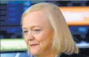  ?? REUTERS/FILE ?? Meg Whitman: What next?