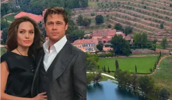  ?? ?? Idylle terminée à Miraval : Brad Pitt et Angelina Jolie ont rendez-vous devant la justice californie­nne.