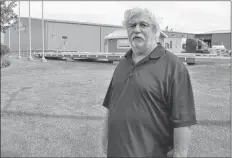  ?? ERIC MCCARTHY/JOURNAL PIONEER ?? O’Leary Mayor Eric Gavin is concerned for the workers who will lose their jobs when Cavendish Farms ceases potato packing operations at its O’Leary Corner plant. The mayor feels the entire West Prince economy will suffer.