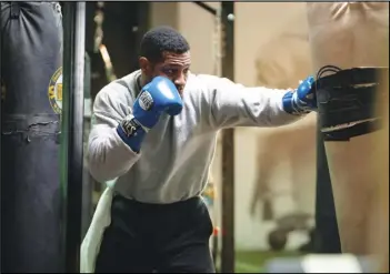  ?? ELI ADE/MGM VIA AP ?? In this image released by MGM shows Jonathan Majors in a scene from “Creed III.”