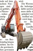  ?? Foto: dpa ?? Bis die Bagger am Luginsland anrollen, gibt es noch viele offene Fragen zu klären.