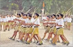  ?? REUTERS ?? Undeterred by growing protests, the RSS has now announced a campaign to ‘correct religious imbalance’. It has announced a nationwide campaign to spread disharmony