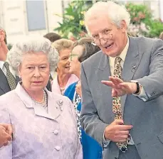  ?? ?? POPULAR: Peter Seabrook with the Queen in 2000.