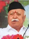  ?? PTI ?? Mohan Bhagwat