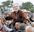  ??  ?? Better Left alone: a country village fete proves a lot more fun than Labour Live