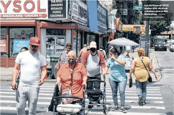  ?? /FOTOS:
FERNANDO MARTÍNEZ ?? Los boricuas en EEUU suelen vivir en áreas urbanas como el Alto Manhattan.