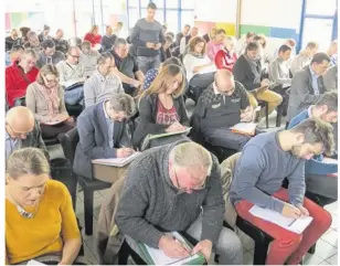  ??  ?? Le casting organisé début février à Dinan a fait le plein.