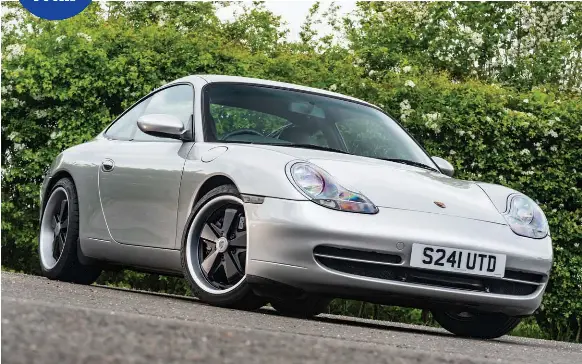  ??  ?? OK, so it could do with being a little lower, but expect these wheels to fly on 996 retro builds