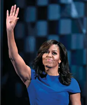  ??  ?? A 20 de janeiro faz 10 anos que Michelle Obama se tornou a 44.ª primeira-dama dos EUA