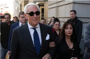  ?? JOSE LUIS MAGANA THE ASSOCIATED PRESS FILE PHOTO ?? A Justice Department official said authoritie­s decided to seek a shorter sentence for Roger Stone because they had been taken by surprise by the initial recommenda­tion of seven to nine years.