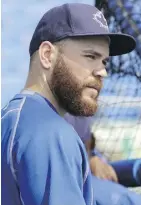  ?? JUSTIN K. ALLER/GETTY IMAGES ?? Toronto Blue Jays catcher Russell Martin, a Montreal native, says having the Jays and a Montreal team in the AL would create a great rivalry.