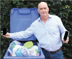  ??  ?? CUSP founder Simon Ruddy is calling for a reduction in single-use plastic in Kerry.