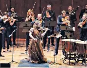  ??  ?? Patricia Kopatchins­kaja performs ‘Bye-bye Beethoven’ at Aldeburgh Festival