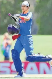  ?? GETTY ?? Shubman Gill scored a century for India C in the Deodhar Trophy, which helped them seal a spot in the title clash with India B.