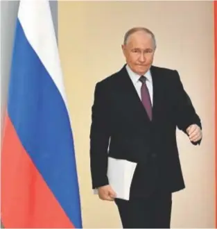  ?? // AFP ?? El presidente de Rusia, Vladímir Putin