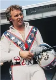  ?? — THE ASSOCIATED PRESS FILES ?? Evel Knievel started stunt riding to promote the motorcycle­s he was selling.