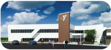  ?? SUBMITTED ?? A conceptual view of the new YMCA West End branch at “Union Village,” set to open fall of 2019.