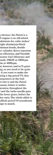  ??  ?? RIGHT RUBBER
The sensible 265/70R18 tyres offer plenty of sidewall for off-road driving.