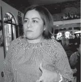  ??  ?? Angélica Machado Medrano, dirigente del comité municipal del PAN.
