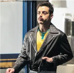  ?? WENN. COM ?? Rami Malek as Freddie Mercury on the set of Bohemian Rhapsody. Director Bryan Singer has been fired.