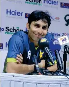  ?? KT file ?? TRUE LEADER: Misbah-ul-Haq was one of Pakistan’s finest captains. —