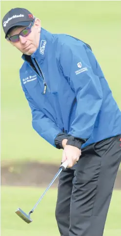  ?? Picture: SNS Group. ?? Stephen Gallacher: hoping to draw on past experience­s at St Andrews to mount a challenge.