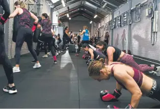  ?? ?? Gymnasiums can be daunting places for some people, especially if they are busy, but the anxiety of attending can be overcome with support from the trainers.