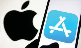  ?? Photograph: Pavlo Gonchar/SOPA Images/Rex/Shuttersto­ck ?? Apple is also changing the App Store itself, offering new slots for advertisin­g on the homepage.