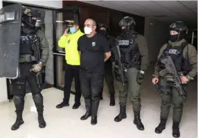  ?? ?? Imagen publicada por la oficina de prensa de la Policía de Colombia que muestra a Dairo Antonio Úsuga, alias Otoniel.