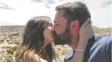  ?? INSTAGRaM ?? Ana de Armas and Ben Affleck have made no secret of their love in the time of COVID-19. They have become a focus for tabloids during an era in which most celebritie­s are off the publicity grid.