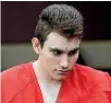  ??  ?? Parkland shooting accused Nikolas Cruz reappeared in court yesterday and repeated an offer to plead guilty if prosecutor­s waive the death penalty.