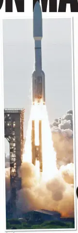  ??  ?? 3... 2... 1... : The launch yesterday