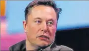  ?? REUTERS ?? Confusing messages from Elon Musk about the company’s remote work policy added to the chaos.