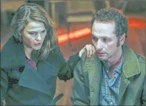  ?? FX ?? Keri Russell stars as Elizabeth Jennings and Matthew Rhys as Philip Jennings in “The Americans.” The new season began March 16.