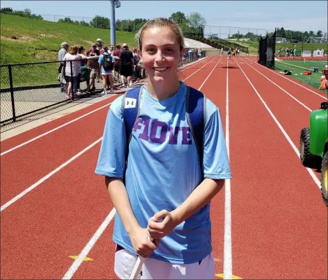  ?? MEDIANEWS GROUP ?? Garnet Valley senior lacrosse co-captain Liv Brenner is missing her last sports season but is relishing in making cooking connection­s with her teammates.