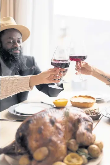  ?? COTTONBRO — PEXELS ?? As many Americans plan larger celebratio­ns for Thanksgivi­ng this year, the inoculatio­n status of dinner guests can be a polarizing topic.