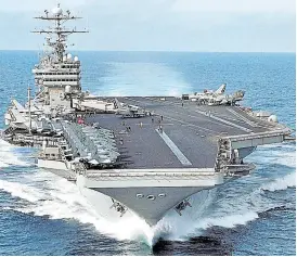  ?? ?? El portaavion­es USS George Washington