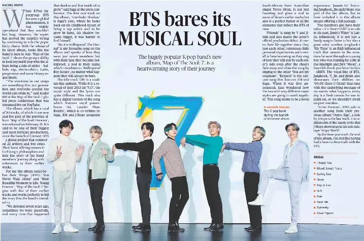 Bts Bares Its Musical Soul Pressreader