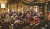  ?? JOANNA KULESZA/THE NEW YORK TIMES ?? Although a clear majority of Protestant churches will meet in some form this Christmas Day, more of them this year, such as King of Glory Lutheran Church in Arvada, Colo., are making the decision to opt out.