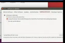  ??  ?? Check to see what graphics drivers Ubuntu is using via the Software &amp; Updates tool.
