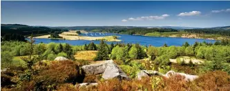  ??  ?? Serene: Kielder Water in Northumber­land provides a peaceful haven