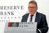  ?? AP ?? Governor Adrian Orr apologised for the security breach last week, saying the bank had ‘‘fallen short’’ and that he took personal responsibi­lity for this.