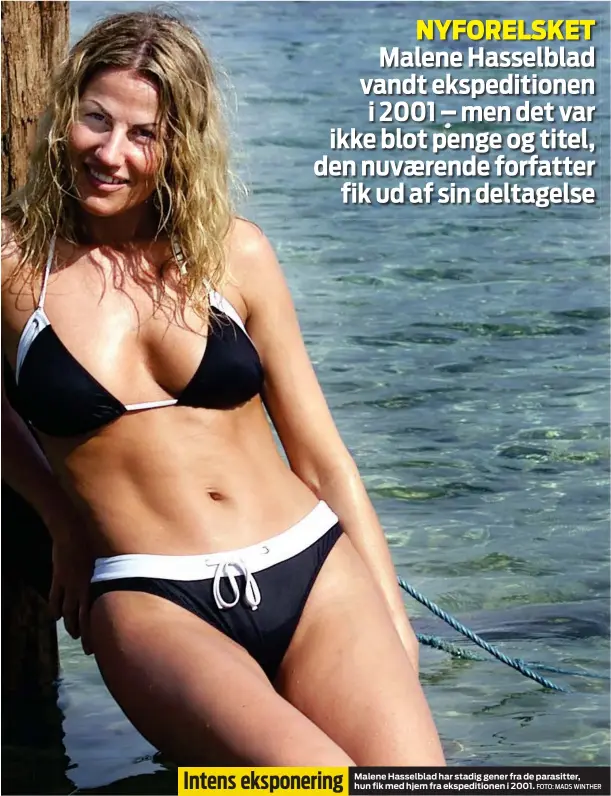  ?? FOTO: MADS WINTHER ?? Intens eksponerin­g Malene Hasselblad har stadig gener fra de parasitter, hun fik med hjem fra ekspeditio­nen i 2001.