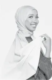  ?? HENNA AND HIJABS ?? Hilal Ibrahim got her start in fashion designing hijabs for medical workers.