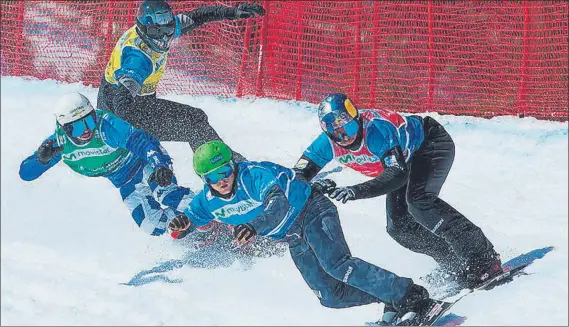  ?? FOTO: RFEDI ?? La Molina goza de una amplia experienci­a internacio­nal en acoger competicio­nes de máximo nivel, ya sea Copa de Europa o del Mundo, en deportes como el snowboard o el esquí alpino