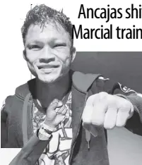  ??  ?? Jerwin “The PRETTY BOY” ANCAJAS is all smiles after a successful defense of his world title over the weekend.